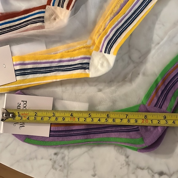 ⭐️HP⭐️Vivienne Westwood Fukuske sheer socks ×5  | NWT - Picture 5 of 10